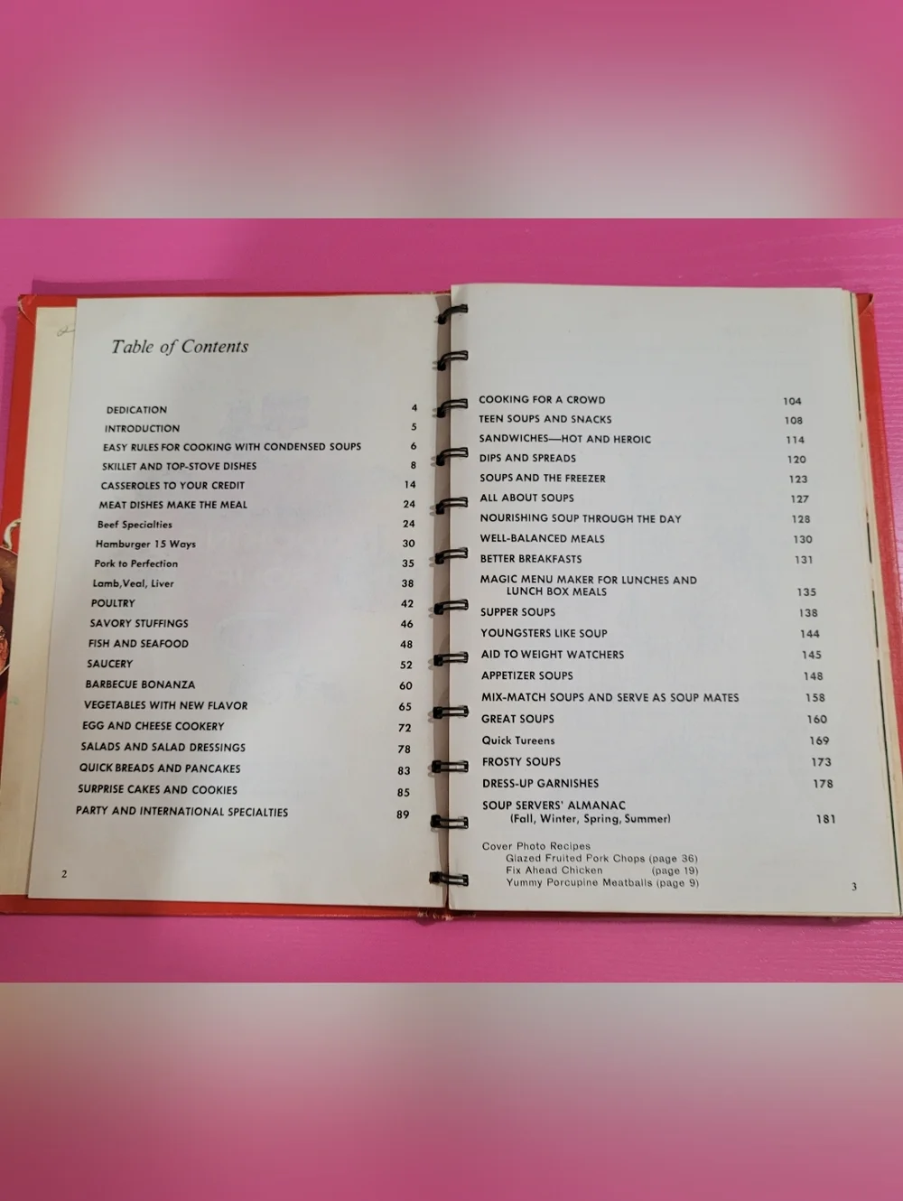 Vintage Campbell Cookbook 